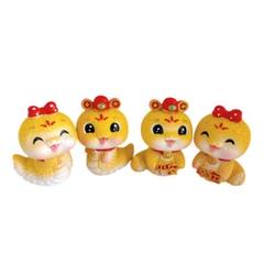 ☘️【4種セット】蛇の置物 可愛い 幸運 無限の富