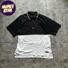 archive nike short sleeve poloshirt y2k