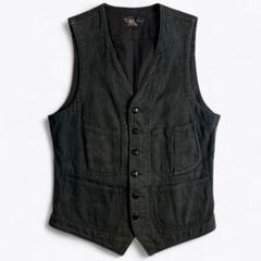 RRL STEVENS STRIPE VEST ストライプ ベスト シンチバック