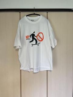UNIQLO Shinpei UenoスケートボードTシャツ XL ホワイトのサムネイル