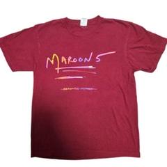 maroon5/ジャパンツアー/2025/ライブグッズ/マルーン5/スウェット M5 2025 CREW NECK(TOUR MERCH BROWN) - PRINT ROCK | プリント