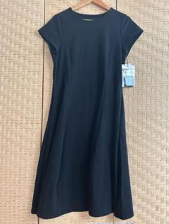 新品　小竹正　遊　ロングワンピース　黒　Lサイズ