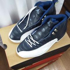 AIR JORDAN12 RETRO US7.5 96年 ネイビー×ホワイト