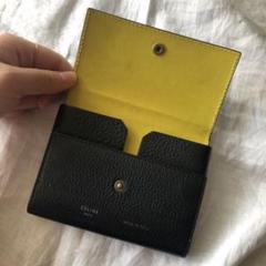 CELINE バイカラー カードケース