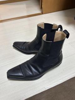 選ぶなら BOTTEGA 極美品 VENETA 45サイズ チェルシーブーツ スクエアトゥ 靴