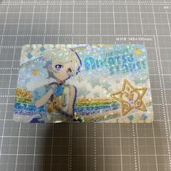 【138】アイカツスターズ　騎咲レイ　ハート缶バッジ　ファン証明書 キャラカード 騎咲レイ(2ndシーズン) ファン証明書 「アイカツ
