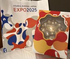新品 大阪万博 ミャクミャク ソフビちょきんばこ 金 ゴールド 紙袋付き