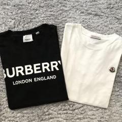 男の子　160cm BURBERRY MONCLE Tシャツ　2点セット 男の子 160cm BURBERRY MONCLE Tシャツ 2点セット - メルカリ