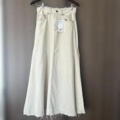 BEAMS HEART タックデニムスカート
