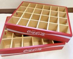 コカ・コーラ 木箱 ボックス Coca-Cola コーラ 赤 2個セット