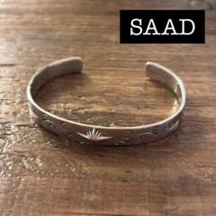 最終価格saad サードバングル925 オニキス