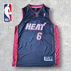 希少！NBA レブロンジェームズ Miami Heat 6 XL 希少！NBA レブロンジェームズ Miami Heat 6 XL - メルカリ