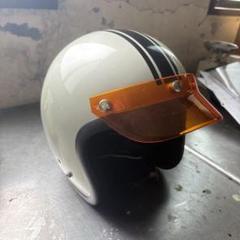 イ*ー様 tt&co buco vintage ジェットヘルメット 目深　未使用 TT&CO】 500TX ジェットヘルメット GINGIRA 70's 