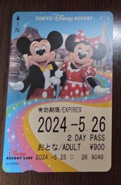 ディズニーリゾートライン　フリーきっぷ　ディズニーランド　ディズニーシー
