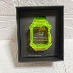 Applewatch アップルウォッチ バンド 38 40mm クリア 黄色