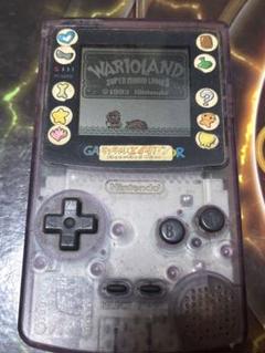 【動作確認済】ゲームボーイカラー クリアパープル 本体