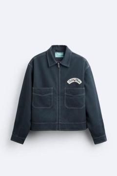 試着のみ✨ZARAトップステッチ レザージャケット HARRYLAMBERT 試着のみ✨ZARAトップステッチ レザージャケット HARRYLAMBERT