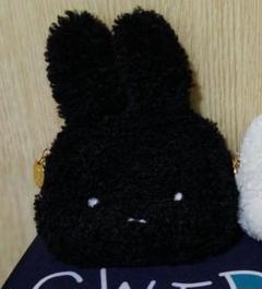 【未使用品】ミッフィー フリースポーチ ブラック