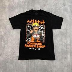NARUTO メキシコ製　うずまきナルト　アニメ　Tシャツ　ラーメン一楽