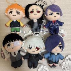 東京喰種 トーキョーグール ピこぬい ピコぬい 新品未使用 ナムコ限定 東京グール 東京喰種 トーキョーグール ピこぬい ぬいぐるみ 6個