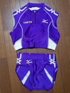 H*e様 ミズノ女子陸上 レーシングブラ＆ショーツセット Oサイズ H*e様 ミズノ女子陸上 レーシングブラ＆ショーツセット Oサイズ