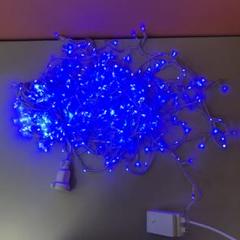 ① LEDイルミネーション 青 30M500球 屋内屋外 GOODGOODS