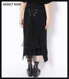 ADDICT NOIR アディクトノアー レースオールインワン 日本製 お洒落