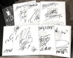 三代目J Soul Brothers サイン色紙　美品