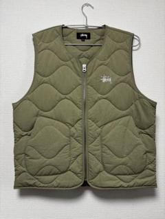 Stussy キルティングダウンベスト M STUSSY - stussy キルティング ダウンベスト mサイズの通販 by