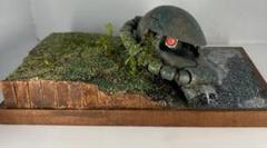 ザクヘッド ジオラマ 完成品 塗装 ガンプラ