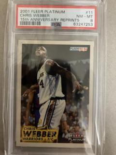 NBAカード FLEER 2002 クリス ウェバー キングス オーセンティック