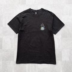 メキシコ製 00s OLD STUSSY ステューシー フェード 王冠 Tシャツ