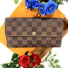 ✨大幅値下げ中!良品 ルイヴィトン ダミエ サラ 長財布 正規品 鑑定済み✨