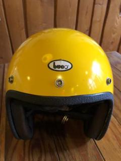 BUCO ブコ ジェットヘルメット 1977年 ビンテージ 未使用 イエロー