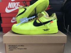 OFF-WHITE × NIKE AIR FORCE 1 VOLT