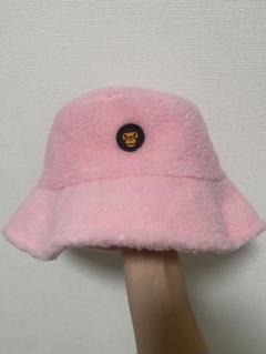 A BATHING APE マウンテンハット ピンクブラウン迷彩 A BATHING APE マウンテンハット ピンクブラウン迷彩