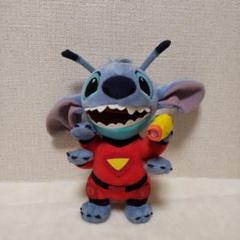 試作品626号　スティッチ　ピンクのほっぺぬいぐるみ