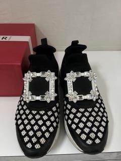 ロジェヴィヴィエROGERVIVIIER 23.5センチ ベルヴィヴィエ黒