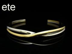売切お値下げ_ete プレートバングル