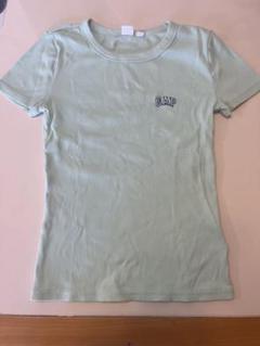 GAP ロゴ入り リブTシャツ