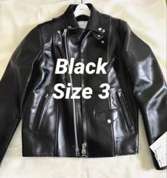 100％安い black sacai 25aw レザージャケット メルカリ - サイズ3 ジャケット・アウター