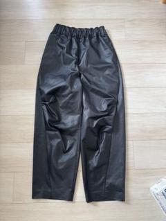 IIROT Leather touch trouser 36　イロット IIROT Leather touch trouser 36 イロット