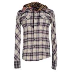 新品 LGBルグランブルー ネルシャツGパーカー