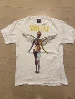 ⭐️未使用品NIRVANA IN UTERO Ｌ/Ｓ TEE USA製☆ ⭐️未使用品NIRVANA IN UTERO L/S TEE USA製☆ - メルカリ