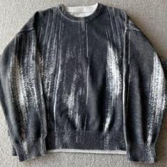 YOKE ヨーク Printed Cotton Cneck Sweater