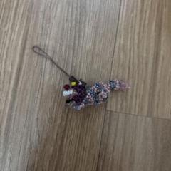 ディズニーリゾート チシャ猫 キーホルダー ビーズ