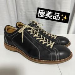 ⭐️未使用⭐️REGAL レザースニーカー　57RR 26cm ブラック　ビジネス 未使用に近い REGAL リーガル レザースニーカー 57RR ブラック