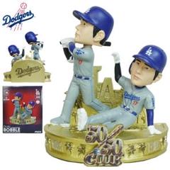 レア＆プレミア 大谷翔平 ボブルヘッド 3体セット ゴールド・グレー込み 大谷翔平 ボブルヘッド ゴールド 限定 レア セットの通販 by