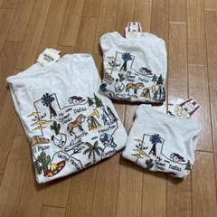 Tシャツ　家族　お揃い　オソロ　リトルウィークエンド　80 120 170
