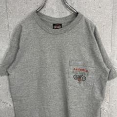ハーレーダビッドソン　USA製　胸ポケット　両面プリント　バイク　Tシャツ M